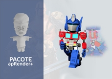Pacote de Cursos apRender+ Personagens 3D