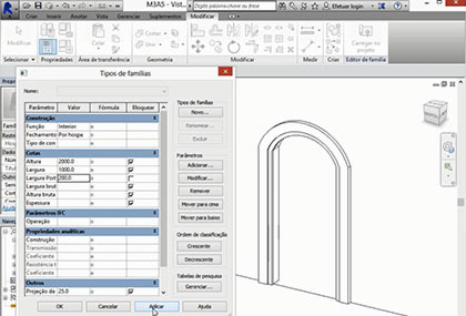Curso Revit Famílias