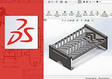 Curso SolidWorks 2025 Chapas Metálicas e Caldeiraria